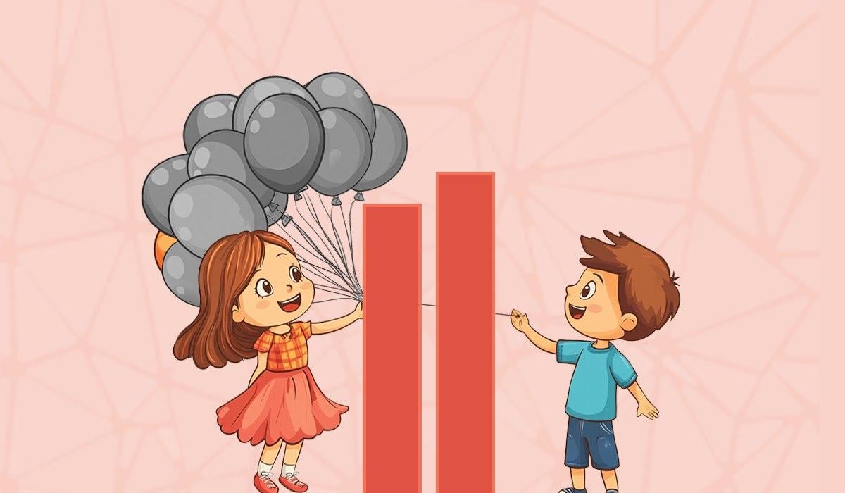 Turuncu bir top tutan çocuk / fotoğraflı kolaj Moje