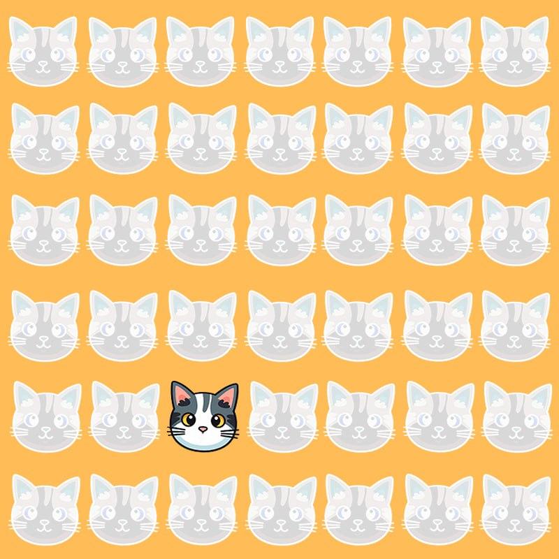 Bu optik yanılsama yalnızca mükemmel IQ'ya / imaja sahip kişiler için mümkündür Moje